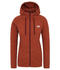 The North Face Women's Mezzaluna Fleece picante red stripe