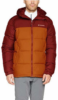 Columbia Pike Lake Hooded Jacket Men red element/bright copper