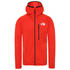 The North Face Summit L2 Power Grid LT Hoodie fiery red