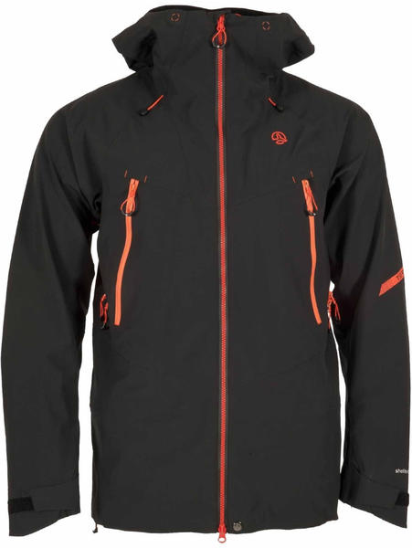 Ternua Alpine Pro Jacket Men black/orange red