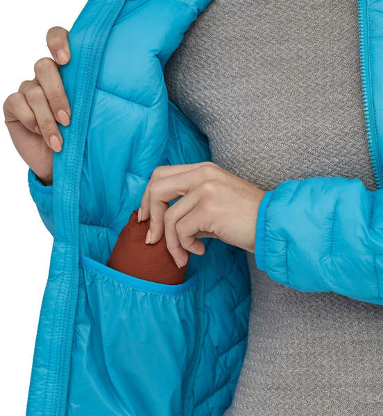 Eigenschaften & Material & Pflege Patagonia Women's Macro Puff Jacket curacao blue