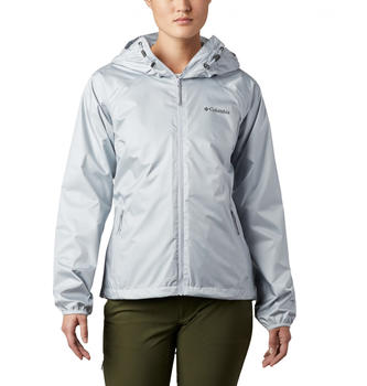 Columbia Sportswear Columbia Ulica Rain Jacket Women (1718001) cirrus grey sheen
