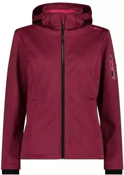 CMP Softshell Jacket Zip Hood Women (39A5006) black