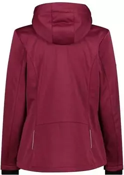 CMP Softshell Jacket Zip Hood Women (39A5006) black – CMP Softshell Jacket Zip Hood Women – verlässlicher Schutz bei wechselhaftem Wetter