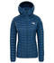 The North Face Thermoball Hoodie Jacket Women blue wing teal