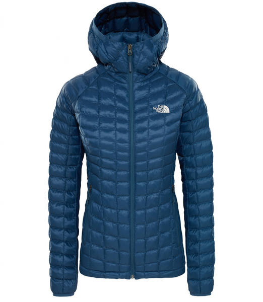 The North Face Thermoball Hoodie Jacket Women blue wing teal