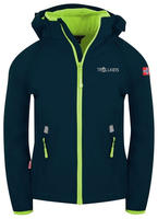 Trollkids Zip-Off-Softshelljacke "Rondane XT" in Dunkelblau - 110