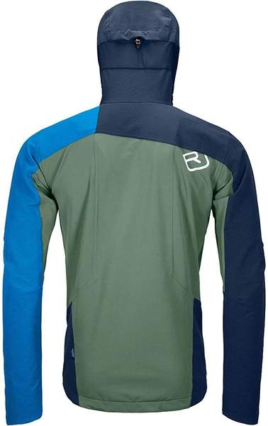 Material & Pflege & Eigenschaften Ortovox Westalpen Softshell Jacket M safety blue