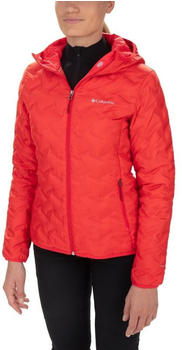Columbia Women's Delta Ridge Down Hooded Jacket (1875932) lily red