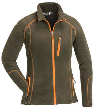 Pinewood Micco Fleece Jacket Women (3170) olive/orange