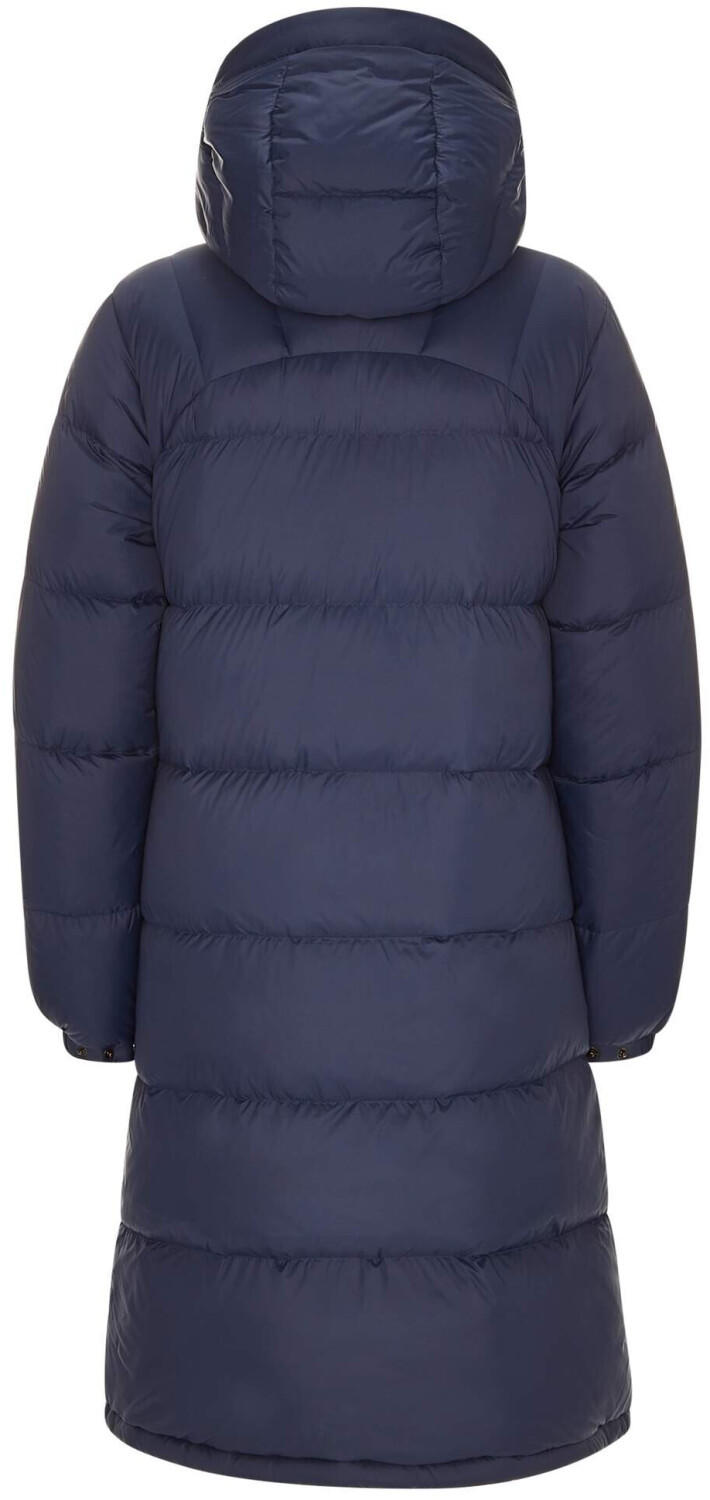 long navy parka
