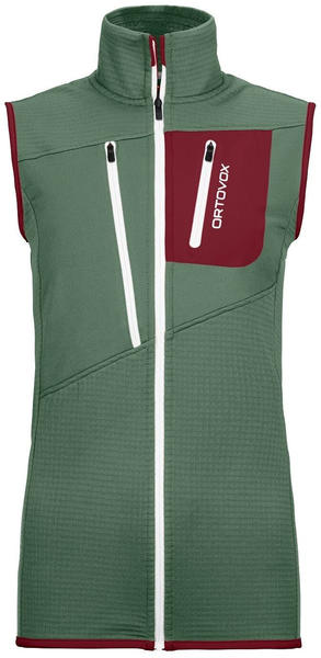 Ortovox Fleece Grid Vest W ( 87203) green forest