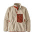 Patagonia Men's Classic Retro-X Fleece Jacket natural/barn red