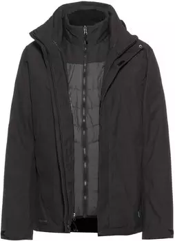 VAUDE Men's Caserina 3in1 Jacket II phantom black VAUDE Men's Caserina 3in1 Jacket II phantom black