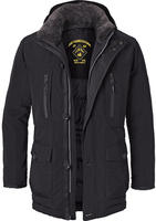 Winterjacke JAN VANDERSTORM "Funktionsjacke BOTULFR", Herren, Gr. 60, schwarz,