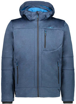 CMP Man Softshell Jacket With Detachable Hood (3A01787N-M097) silver