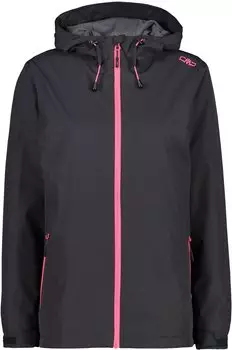 CMP Woman Rain Jacket Fixed Hood (39X6636-01UE) anthracite/gloss
