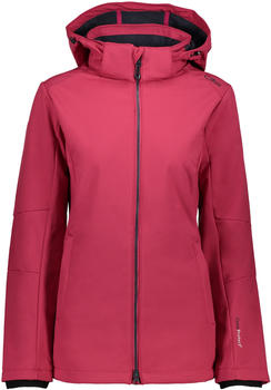 CMP Woman Softshell Jacket With Comfortable Long Fit (3A22226) magenta/antracite
