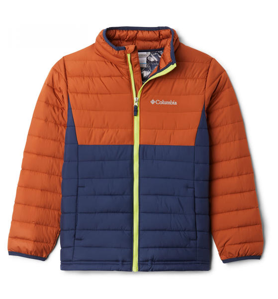 Columbia Boys Powder Lite Jacket collegiate navy/dark adobe