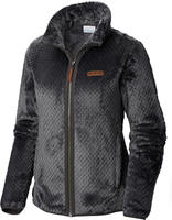 Columbia Fire Side II Sherpa Fleece Damenjacke dunkelgrau S - Damenjacken