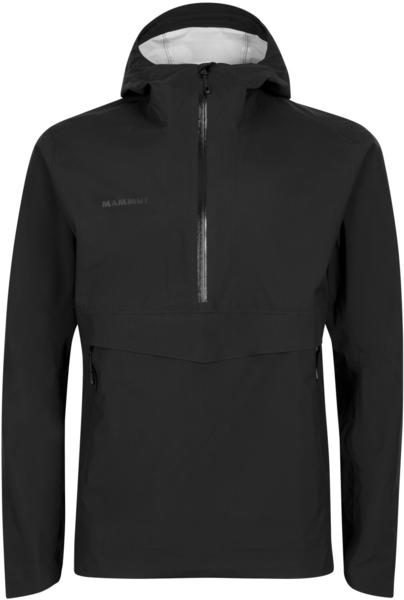 half zip hooded jacket