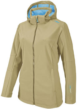 CMP Woman Softshell Jacket With Comfortable Long Fit (3A22226) sand/niagara