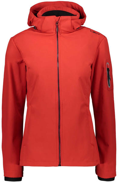 CMP Softshell Jacket Zip Hood Women (39A5006) ferrari/neo Test TOP Angebote  ab 57,85 € (Dezember 2023)