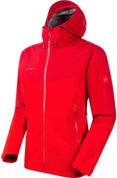 Mammut Sport Group Mammut Convey Tour Hooded Hardshell Jacket for Men dark spicy/spicy