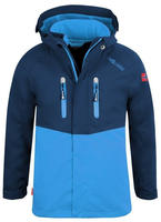 Trollkids 418-110-092, Trollkids - Kid's Bryggen 3in1 Jacket - Doppeljacke Gr 92 blau