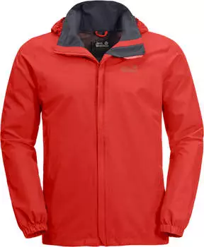 Jack Wolfskin Stormy Point Jacket M lava red