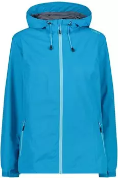 CMP Woman Rain Jacket Fixed Hood (39X6636-L716) ibiza