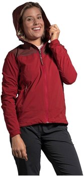 Tatonka Lajus W's Hooded Jacket (8432) aubergine/lava red
