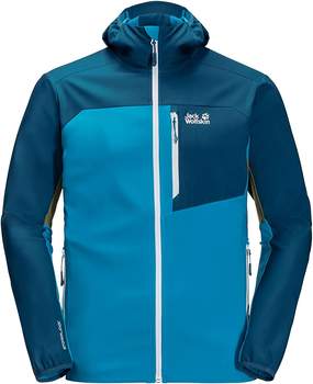 Jack Wolfskin Eagle Peak II Softshell M (1306911) blue jewel