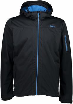 CMP Light Softshell Jacket with Detachable Hood (39A5027) anthracite/regata