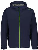 CMP 39X7984-N950-176, CMP KID Jacket FIX Hood black blue (N950) 176 Kids