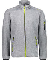 CMP 30H5887-50UR-46, CMP MAN Fleece Jacket glacier-cemento (50UR) 46 Herren