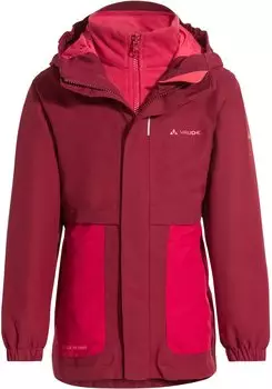VAUDE Kids Campfire 3in1 Jacket Girls salsa