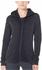 Icebreaker Women's RealFleece™ Merino Elemental Long Sleeve Zip Hood Jacket (105068) black