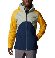 Columbia Sportswear Columbia Rain Scape Jacket Men (1889276) safari/bright gold/collegiate navy