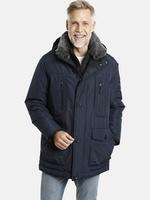 Jan Vanderstorm Winterjacke BOTULFR mit abnehmbarer Kapuze blau 60