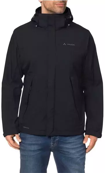 VAUDE Mens Escape Light Jacket Schwarz Leichte atmungsaktive