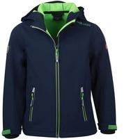 TROLLKIDS Softshelljacke Trollfjord blau 152