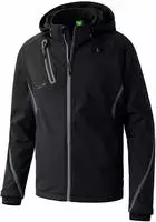 Erima Arbeitsjacke Funktion, 906201, Softshelljacke, schwarz, wasserdicht, Gr&ouml;&szlig;e