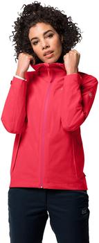 Jack Wolfskin Herren Jwp Shell W Jacke, tulip red, XS