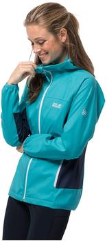 Jack Wolfskin Egale Peak II Softshell Damen Outdoorjacke-Blau-M