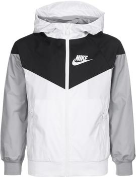 Nike Sportswear Kinder Windbreaker Kinder schwarz weiß grau Gr. M