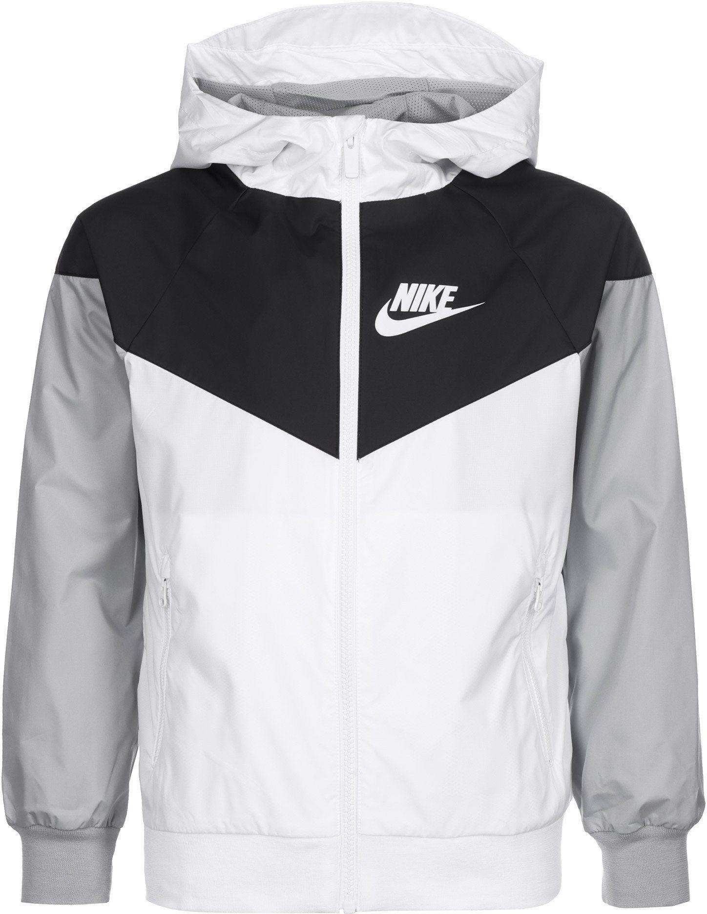 Nike Sportswear Kinder Windbreaker Kinder schwarz weiß grau Gr. M Test TOP  Angebote ab 43,95 € (Februar 2023)