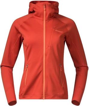 Bergans Skaland Hood Damen Outdoorjacke-Rot-L