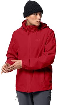 Jack Wolfskin Stormy Point Jacket M red lacquer