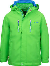 Trollkids Kids Lofoten 3in1 Jacket bright green/blue